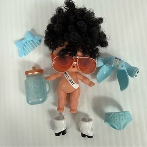 LOL Surprise Doll Miss Jive Hair Goals From the Makeover Series Curly Hair MGA